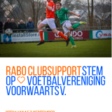 Rabo ClubSupport is gestart: stem op V.V. Voorwaarts!