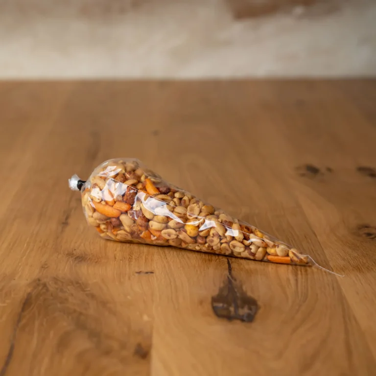 punt zak borrelnootjes