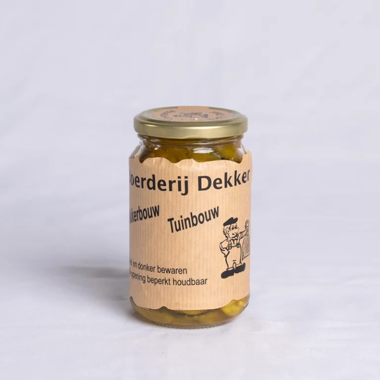 Courgette zoetzuur van Boerderij Dekker